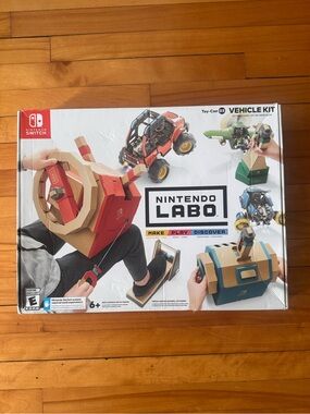 Nintendo‎ Switch Labo Toy-Con 03 Vehicle Kit Game Open Box *Read Description